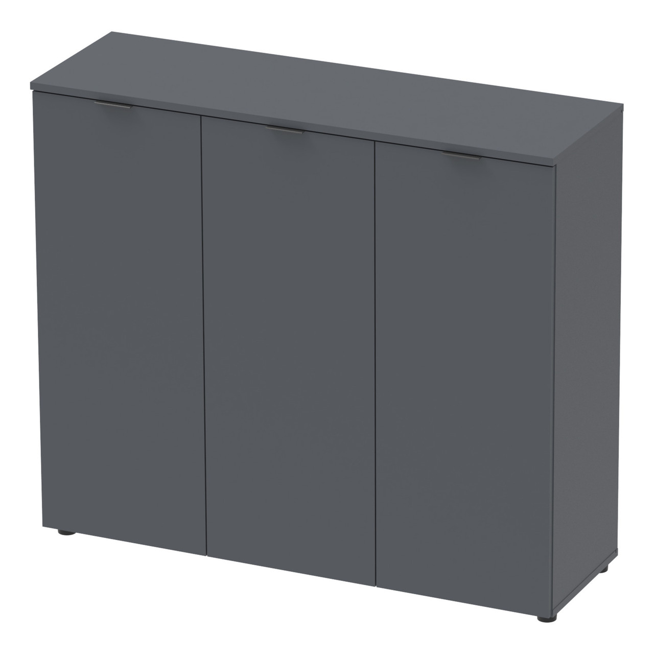 Комод Doros Рон 6 3 фасади Графіт 120х38х100 (41516000), фото 1