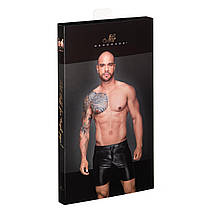 Чоловічі шорти Noir Handmade H061 Powerwetlook розмір S, фото 4