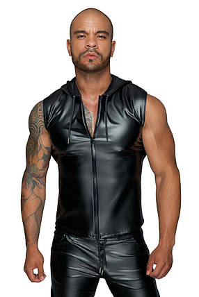 Безрукавка з капюшоном Noir Handmade H062 Hooded Shirt - S, фото 1