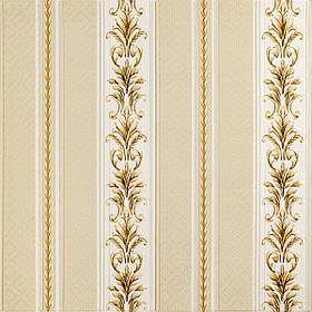 Самоклеючі панелі 3д на стіну 700х700х4мм, м'які 3D панелі самоклейка для стін, вертикальний візерунок бежеві