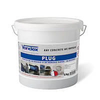 VANDEX PLUG - Гідропломба для швидкої зупинки напірної течії (30 сек), 5 кг
