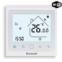Терморегулятор Ecoset PWT 002 Wi-Fi сенсорний програмований для теплої підлоги (колір білий)