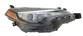 Фара права Toyota Corolla E17 USA 16-19 (CE/L/LE) TYC мех., одна лінза