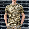 Футболка тактична Pobedov Ergo 2932 р. L, піксель / футболка  ЗСУ, фото 3
