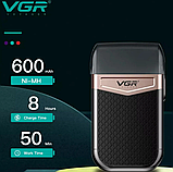 Бритви для гоління чоловічі електричні Електробритва шейвер для щетини vgr v 331 Електробритви та тримери, фото 4