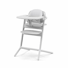Стілець для годування Cybex (вкладка для новонароджених, адаптер для баунсеру) Lemo 4в1 All White