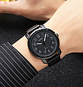 Чоловічий класичний наручний годинник Skmei 1987 Чорний, фото 7