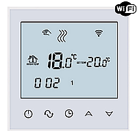 WiFi сенсорний програмований Терморегулятор Beok TDS 21 з датчиком температури 3м