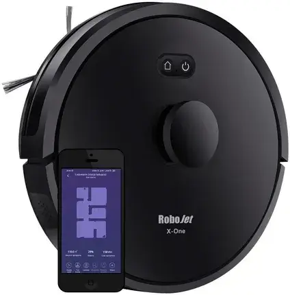 Робот-пылесос RoboJet X-One Black (ID#2230957555), цена: 24103 ...