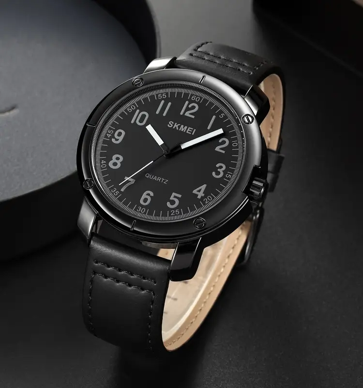 Годинник чоловічий класичний Skmei 1987 Чорний