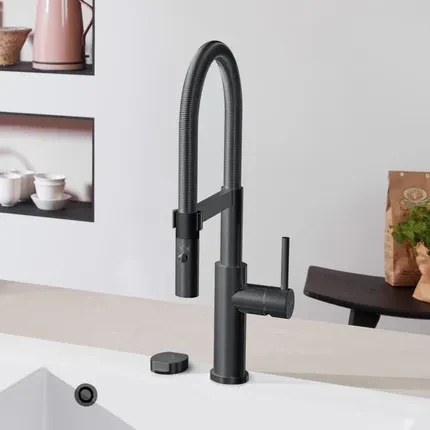 Кухонний змішувач Villeroy&Boch Steel Expert 2.0 Antracyt 92800005