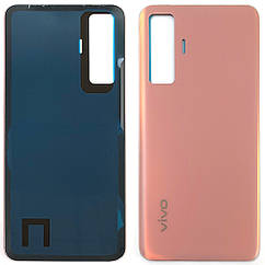 Задня кришка Vivo X50 рожева оригінал Китай