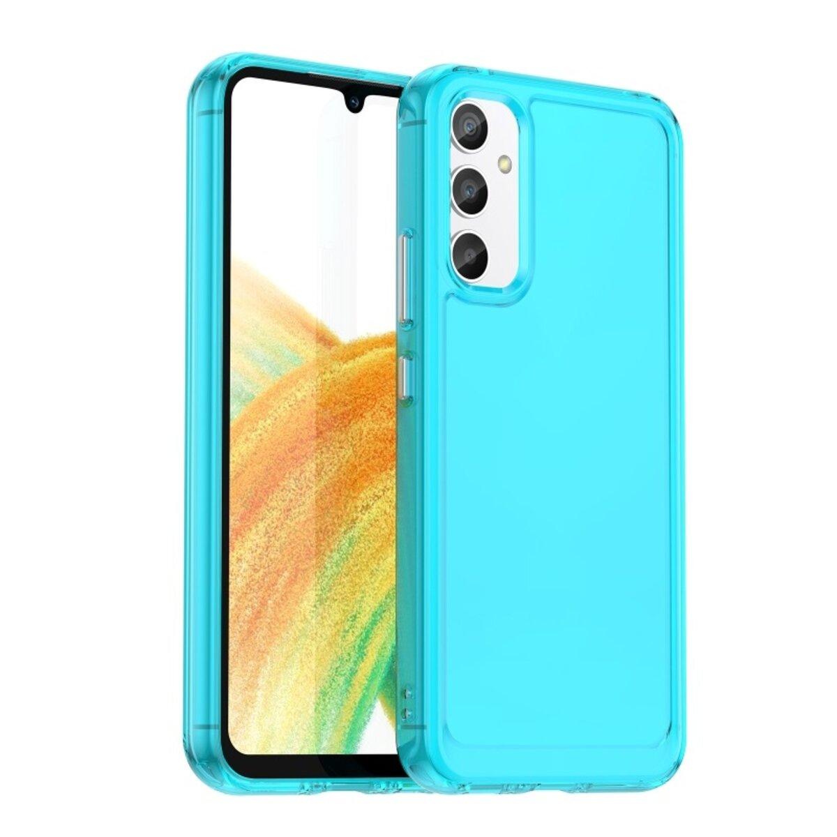 Чохол для смартфона Cosmic Clear Color 2 mm for Samsung Galaxy A34 5G Transparent Blue