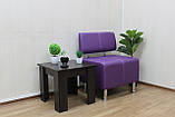 М'яке крісло-диван офісне BNB Joker 60 см. Фіолетовий (Колір 2216). Безкоштовна доставка, фото 2