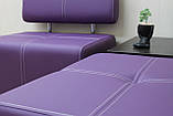 М'яке крісло-диван офісне BNB Joker 60 см. Фіолетовий (Колір 2216). Безкоштовна доставка, фото 7