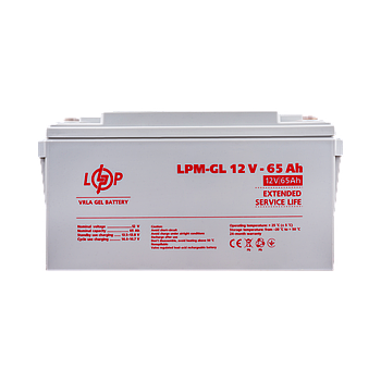 Акумулятор гелевий LP 12 вольт - 65 ампер