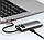 USB HUB Baseus Metal Gleam Series 4in1 USB-C to 3USB 3.0 (CAHUB-CY0G) gray, фото 8
