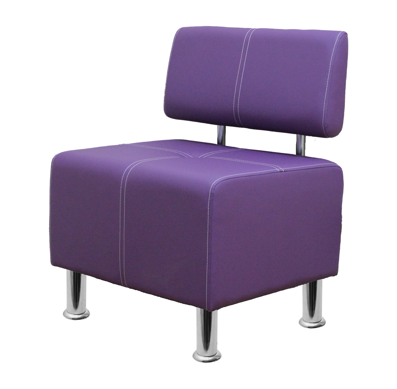 М'яке крісло-диван офісне BNB Joker 60 см. Фіолетовий (Колір 2216). Безкоштовна доставка, фото 1