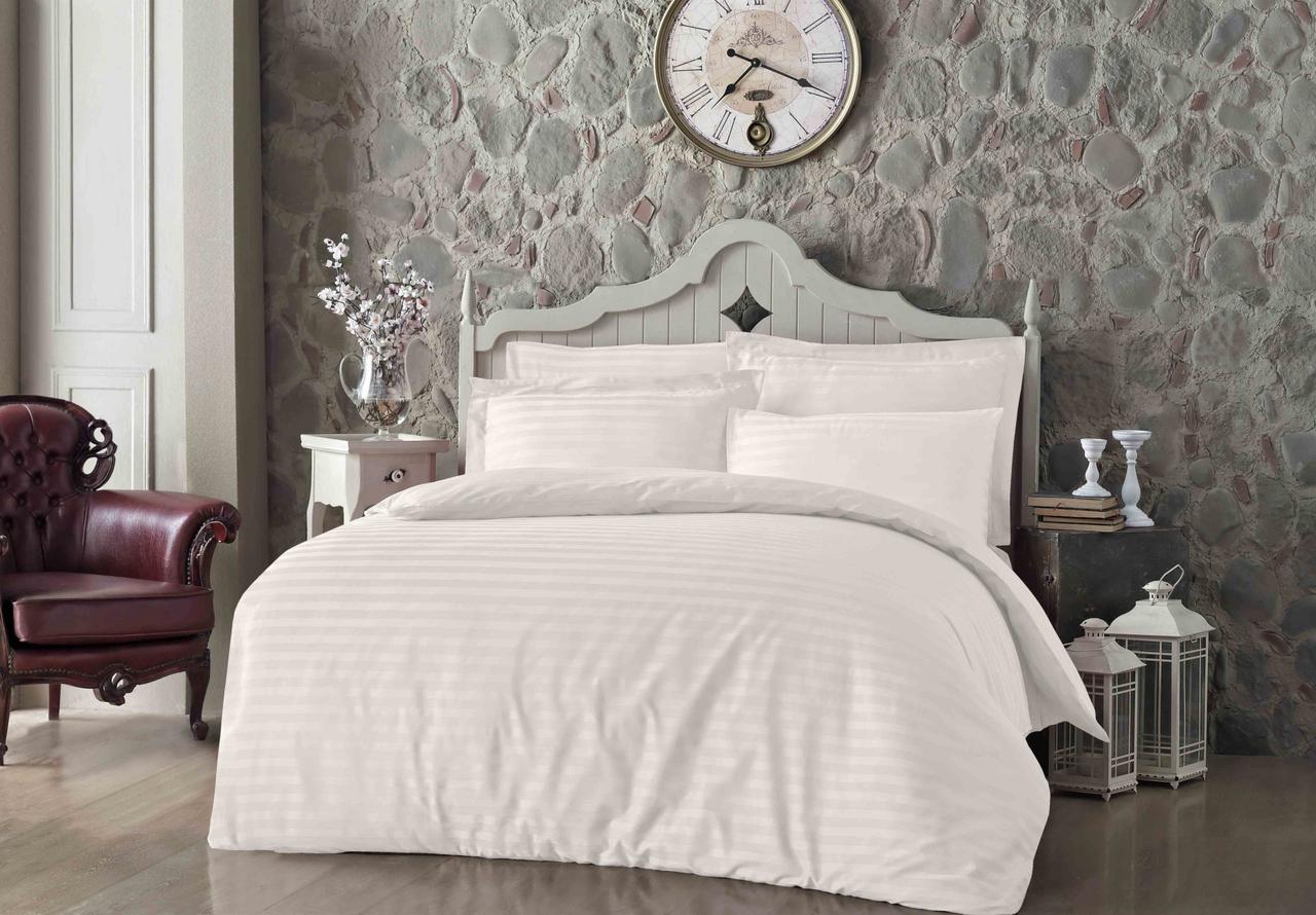 Постільна білизна Altinbasak Satin 200 х 220 см Always Ekru