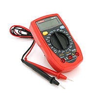 Мультиметр TOPLLA TM103. Вимірювання: V, A, Ω, ◻︎ (генератор сигналів 50 Гц). Функції: продзвінка, тест діодів.