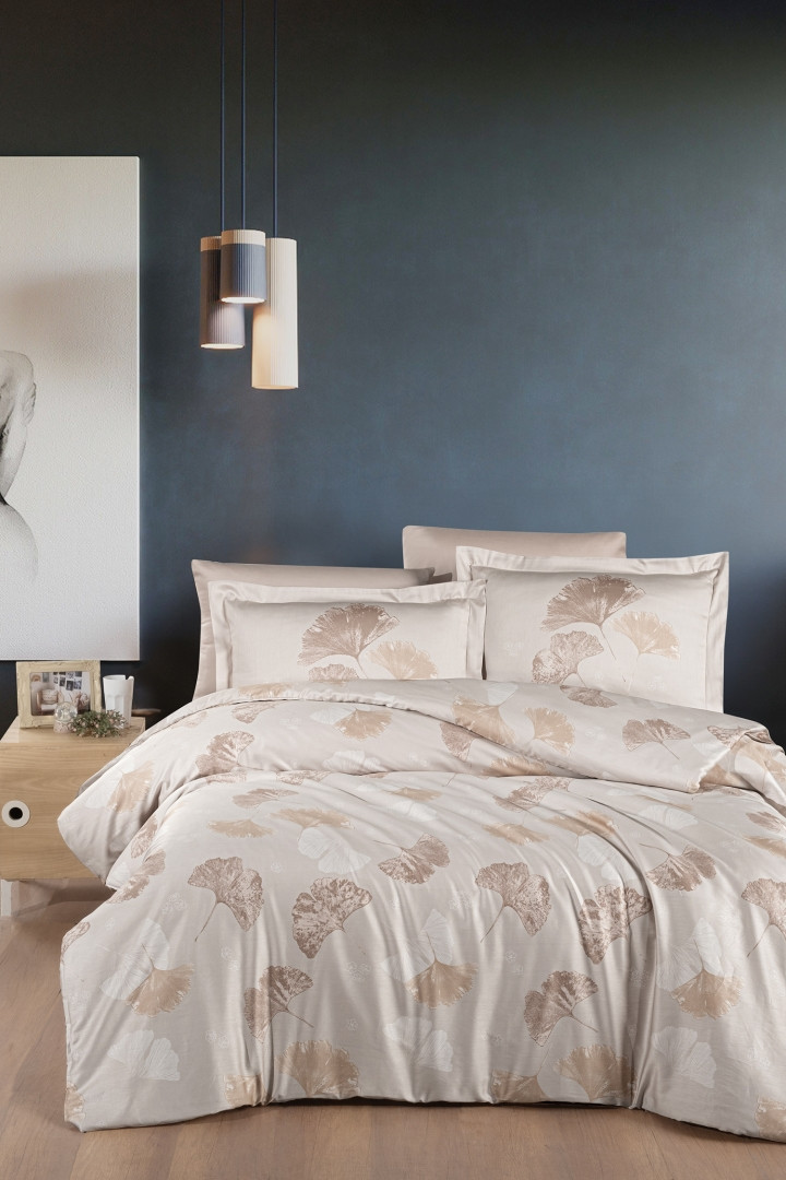 Постельное белье First Choice Cotton Satin сімейний 160 х 220 см Sofira Beige