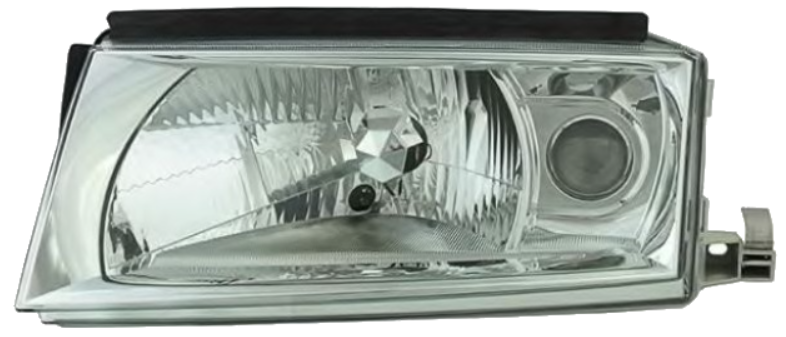 Фара ліва Skoda Octavia 1U2/1U5 00-10 (H4/H3) TYC ел., с кор.