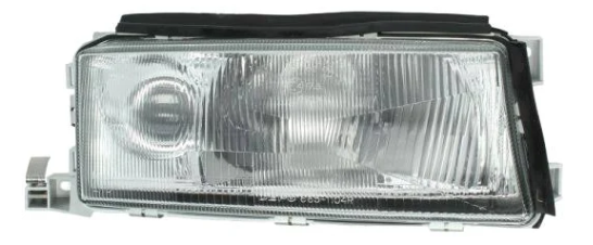 Фара права Skoda Octavia 1U2/1U5 97-00 (H4/H3) TYC мех./ел., з кришкою