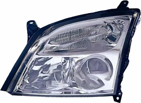Фара ліва Opel Vectra C 02-05 (H7/H7) TYC мех./ел., з кришкою