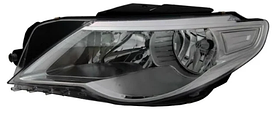 Фара ліва Volkswagen Passat CC 08-12 (H7/H7/H7/W5W) TYC ел., с кор., з кришкою