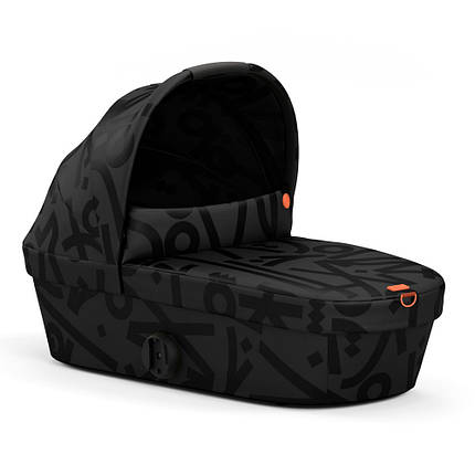 Люлька на коляску Cybex Melio Real Black Чорна, фото 1