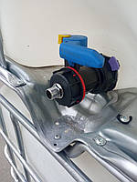 Перехідник с DN50 На реіьбу 1/2дюйма, нержавіюча сталь., латунь