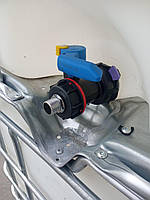 Перехідник з DN50 На різь 3/4 дюйма, неіржавка сталь