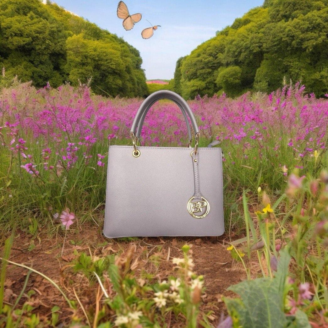 Сумка каркасна жіноча з екошкіри Betty Pretty бузкова 797NZ1601, фото 1