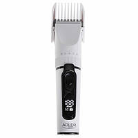 Машинка для стрижки акумуляторна з насадками Adler AD 2839 (до 180 хв роботи, IPX 6, керамічне лезо)