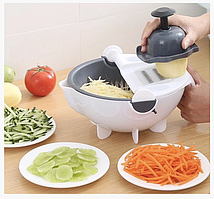 Багатофункціональна овочерізка / Терка Шинківка 9 в 1 WET BASKET