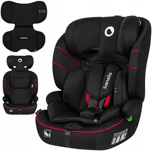 Автокрісло Lionelo Levi I-Size 9-36Kg Czarno-Czerwony