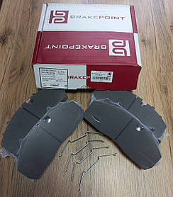 Колодки гальмівні дискові 29159, 29126