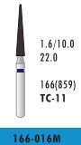 Стоматологічний бор TC-11  із плоским кінчиком, Sharp