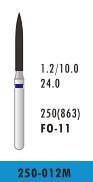 Стоматологічний бор FO-11  із плоским кінчиком, Sharp