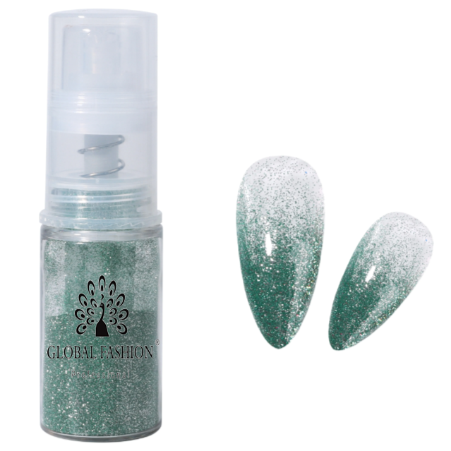 Сухий спрей для градієнта нігтів Global Fashion Disco Ombre Spray, 7.5 г, No03, фото 1