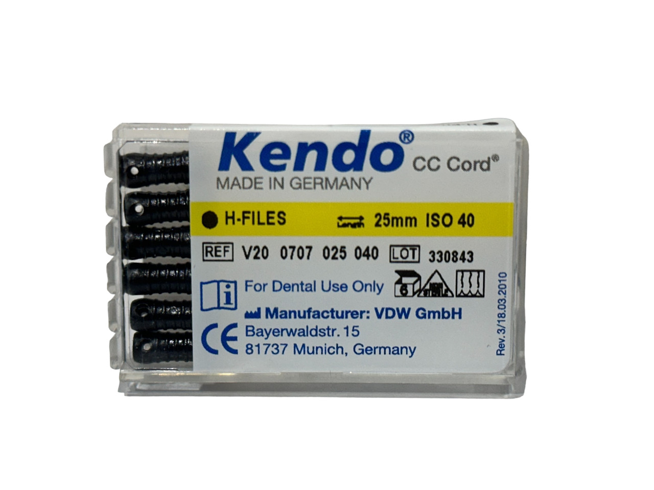 Н файли Кендо VDW KENDO HEDSTROEM FILE Nº40 25MM, фото 1
