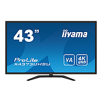 PR1 42,5" 16:9 VA UHD РК Монітор, 3 Мс, 60 Гц, PiP/PbP , 2xHDMI, 1xDP, 1xmDP, 1xDP out, 2xUSB 3.0, 2xUSB X4373UHSU-B1