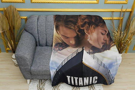 Плед «Роза та Джек. Титанік. Rose and Jack. Titanic», фото 1