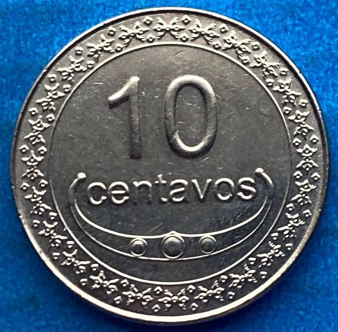 Монета Східного Тимора 10 сентаво 2004 р. Півень, фото 1