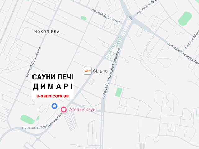 Схема проїзду