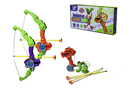 Іграшка бластер-лук Gyro Series 134-78A з безпечними стрілами на присосках від 3х років