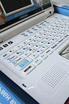 Дитячий навчальний ноутбук SK 7442-7443, 35 функцій, 11 ігор, 3 мови., фото 4