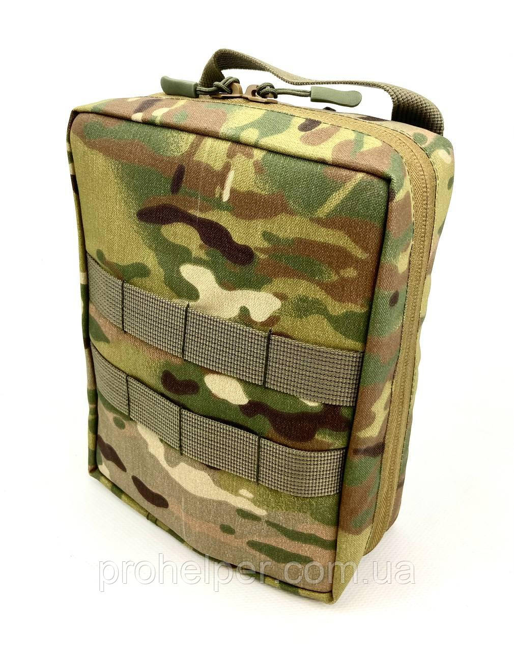Аптечка тактична з системою швидкого скиду мультикам без турнікету, фото 1