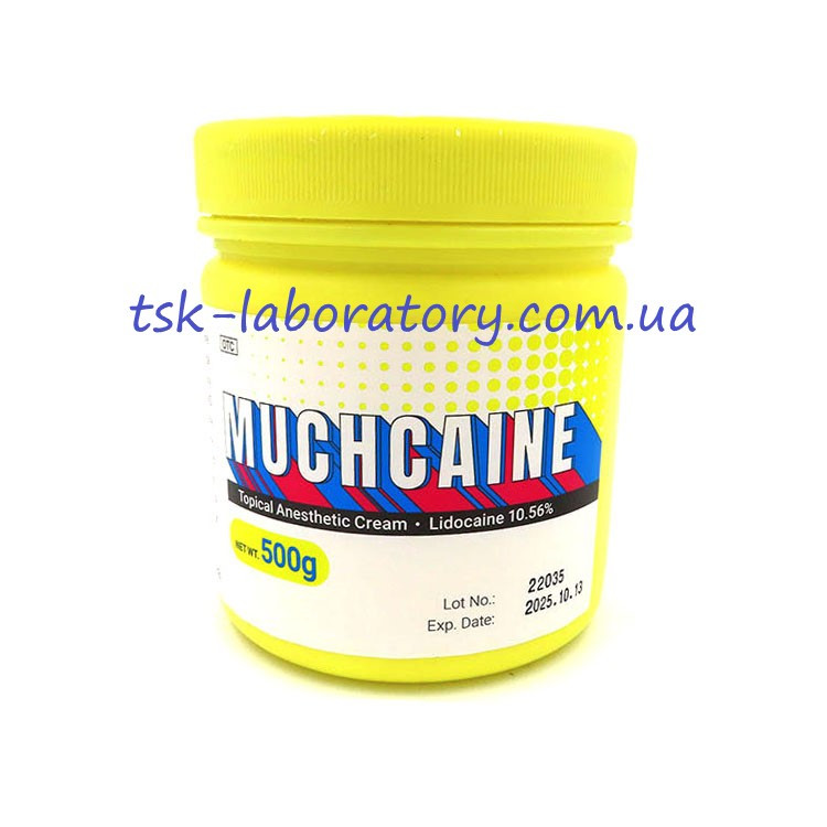MUCHCAINE 10,56% крем анестетик, 1 шт х 500 гр