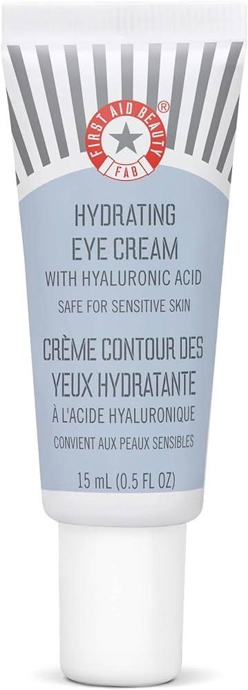 Зволожуючий крем для чутливої шкіри навколо очей FIRST AID BEAUTY Hydrating Eye Cream with Hyaluronic Acid 15 ml